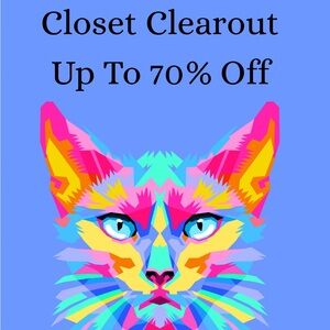 Colorful Cat Art Print